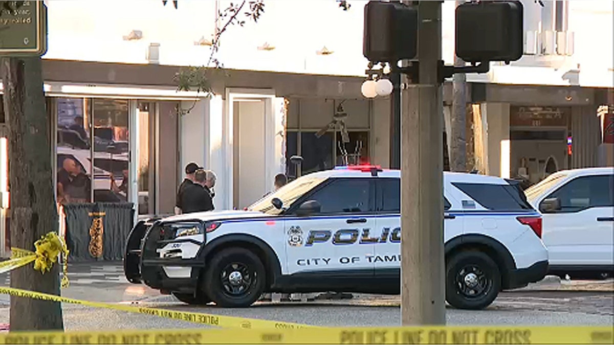 Four dead, at least 13 injured after speeding car crashes into crowd outside Florida bar at george magazine