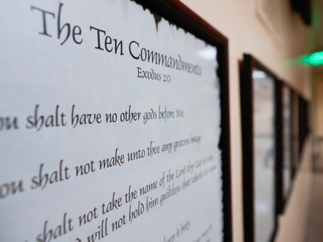 Federal judge rules law requiring display of Ten Commandments in Texas classrooms unconstitutional