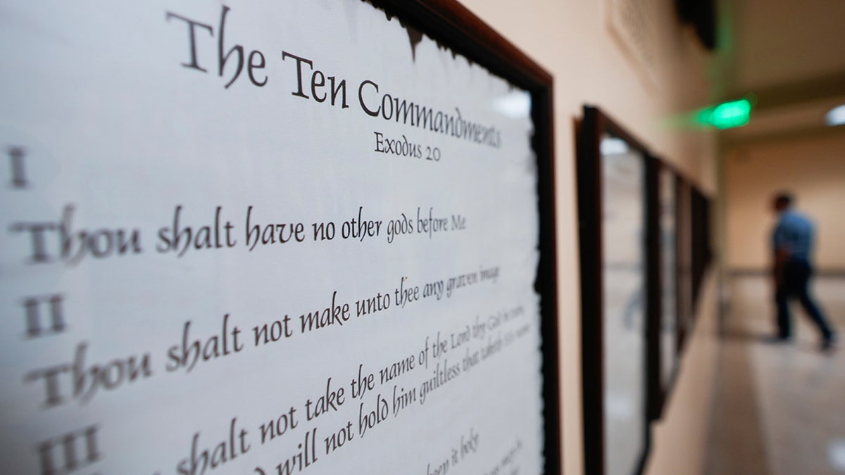 Federal judge rules law requiring display of Ten Commandments in Texas classrooms unconstitutional  at george magazine