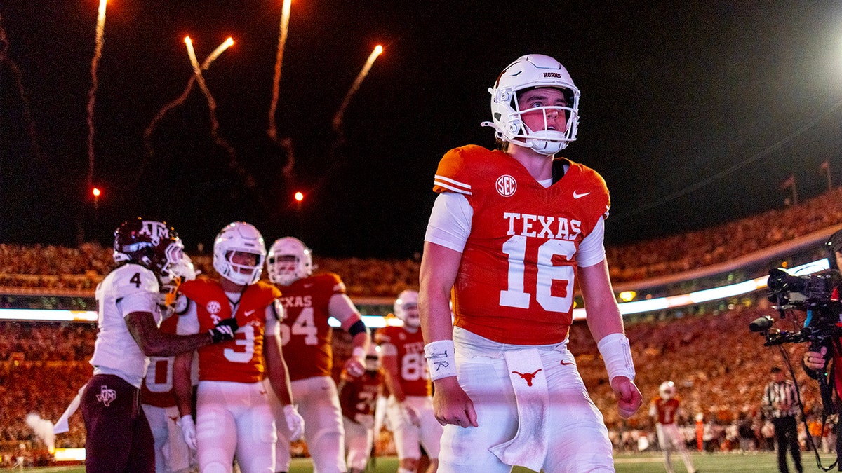 Texas' Arch Manning, coach make case for Longhorns to get into College Football Playoff after upset victory  at george magazine