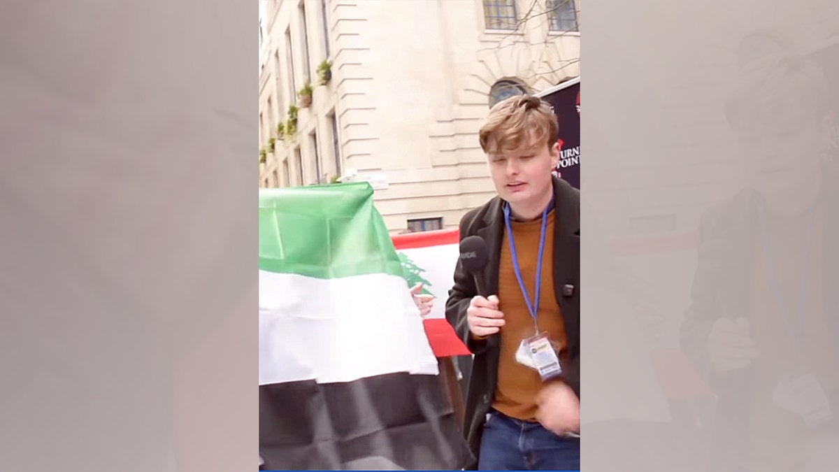 British teen says urine, glue chucked at him while trying to carry on Charlie Kirk's legacy in UK  at george magazine