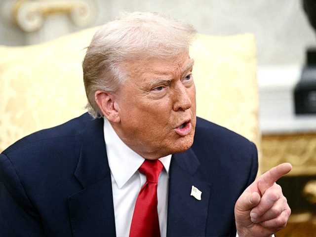Trump erupts on ABC reporter over Epstein questions, suggests yanking network license