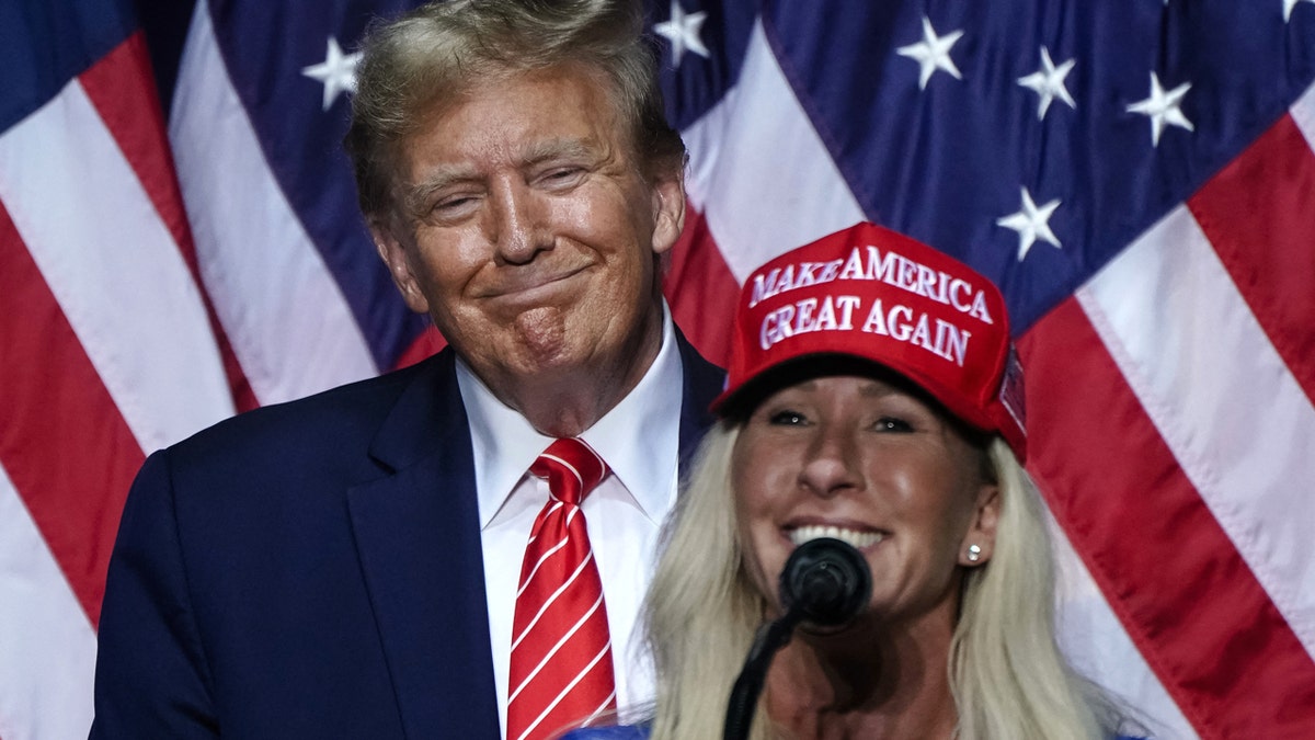Trump drops Marjorie Taylor Greene endorsement, calls her a ‘ranting lunatic,' hints at backing primary rival at george magazine