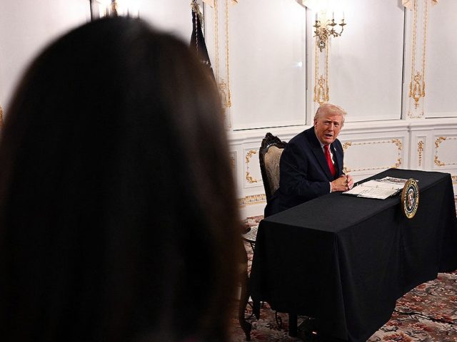 Trump calls reporter a ‘stupid person’ during tense exchange about National Guardsmen murder suspect