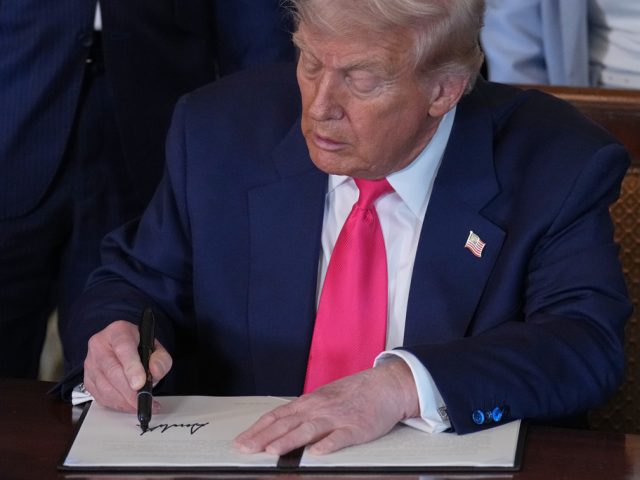 WATCH LIVE: Trump signs executive order from White House