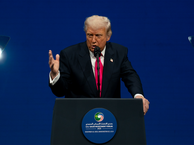 Trump explains trans sports controversy to Saudi investors who he says ‘don’t do a lot of transitioning’