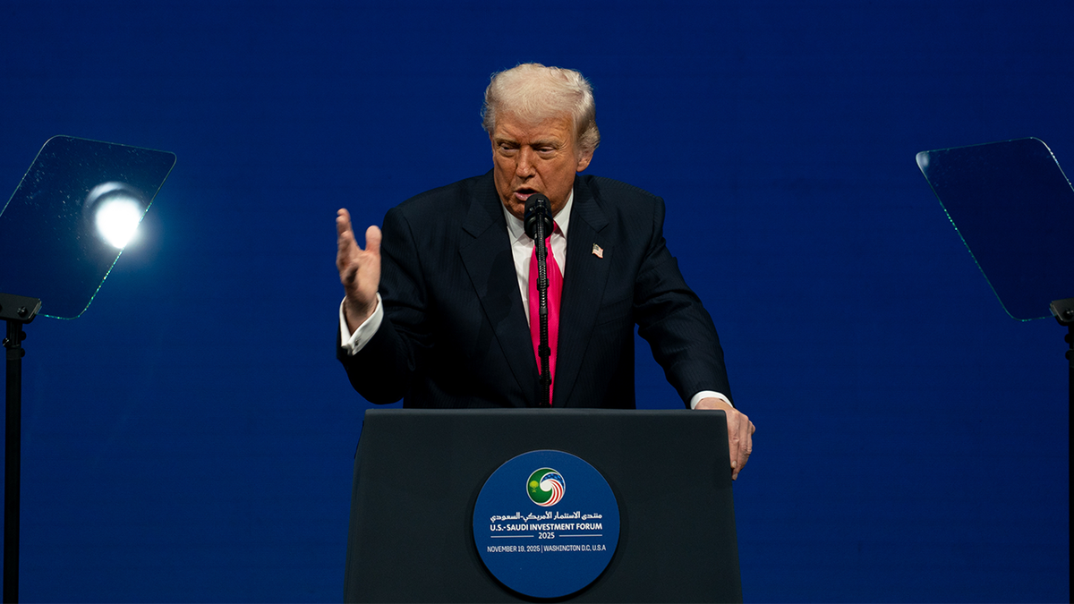 Trump explains trans sports controversy to Saudi investors who he says 'don't do a lot of transitioning' at george magazine