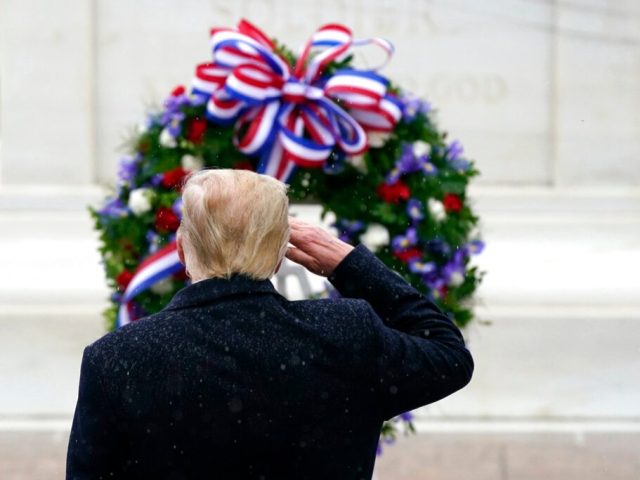 WATCH LIVE: Trump participates in wreath-laying ceremony on Veterans Day