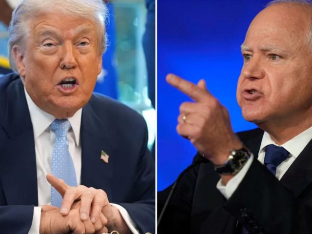 Tim Walz responds to jab from Trump with call to ‘release the MRI results’