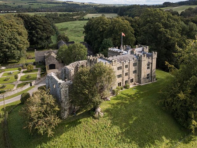 Medieval English castle linked to Hadrian’s Wall hits market for lofty sum, but there’s a catch