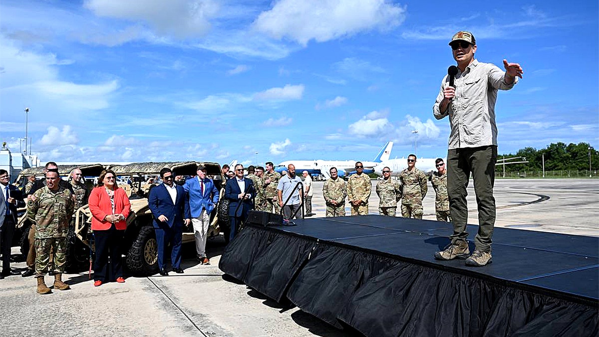 Top military leaders head to Puerto Rico to thank troops supporting Caribbean missions at george magazine