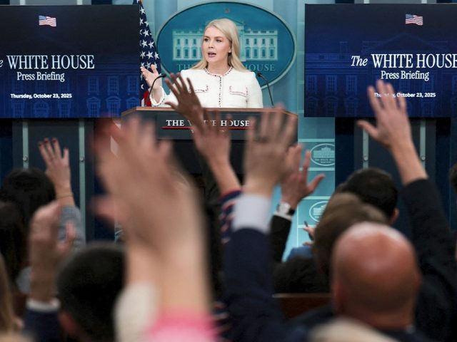 White House press secretary Karoline Leavitt defends decision to limit reporter access to staff offices