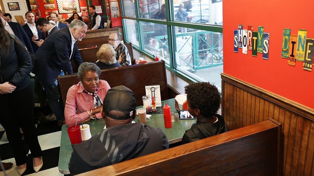 Winsome Earle-Sears leads GOP ticket in final 'elevator pitch' to voters before Election Day  at george magazine