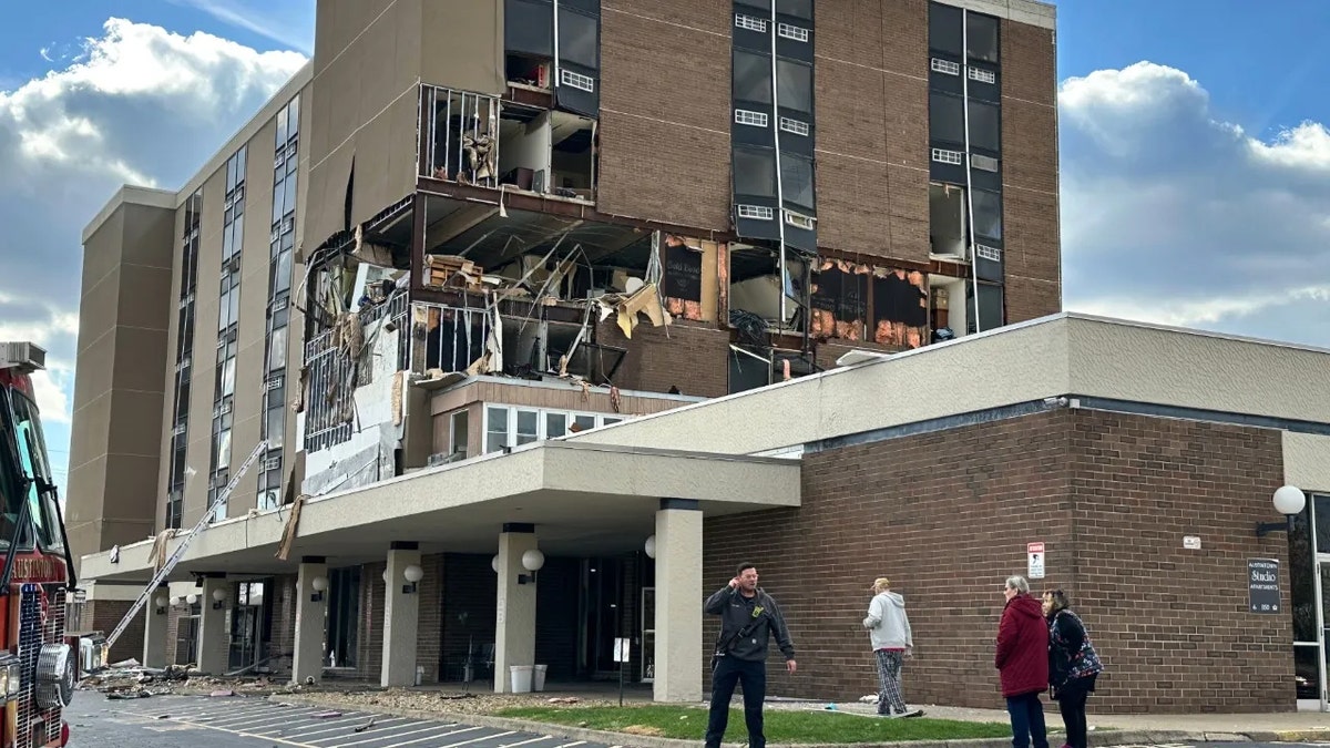 Explosion rocks senior living apartment building in Ohio, multiple people injured  at george magazine