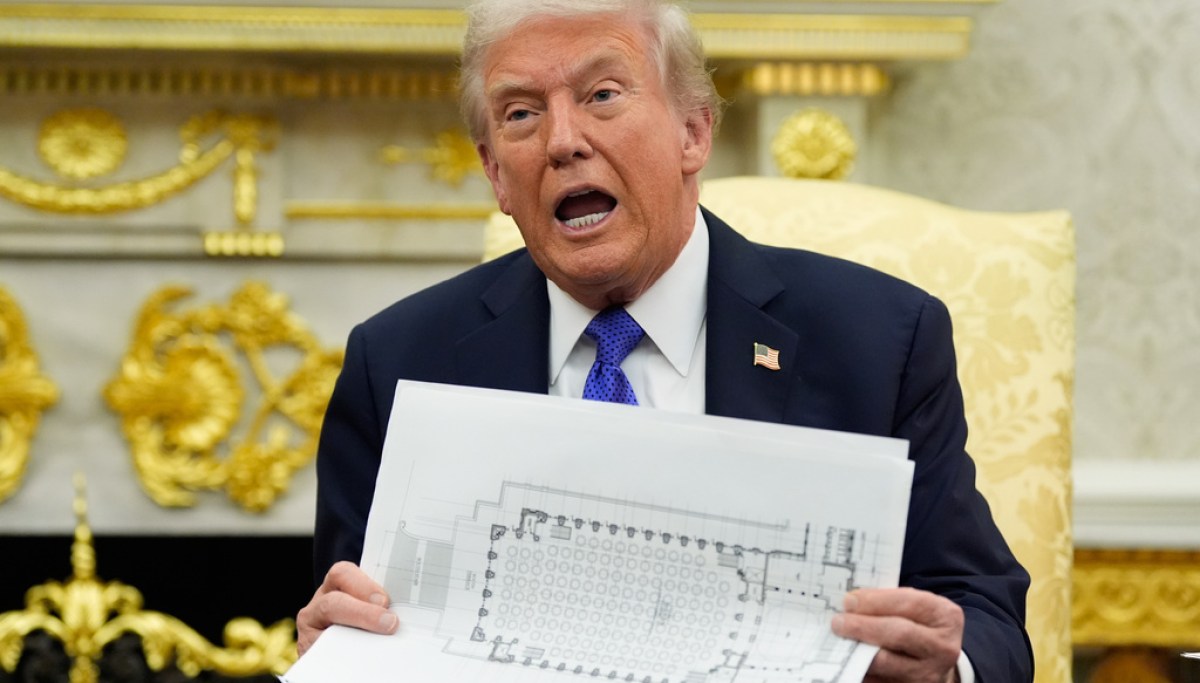 Trump says White House ballroom construction ‘under budget and ahead of schedule’ after replacing architect at george magazine