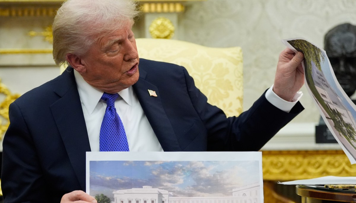 Trump hires new architect for White House ballroom  at george magazine