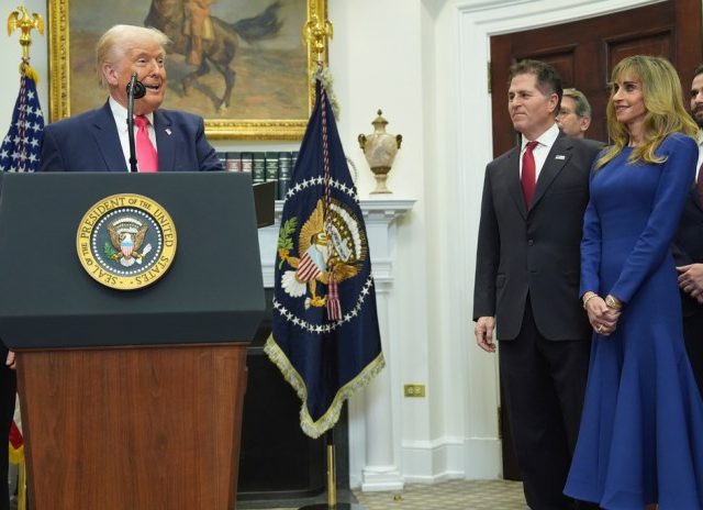 Trump hails $6 billion generosity of Dell family, teases more investors for ‘trust fund’ for American children