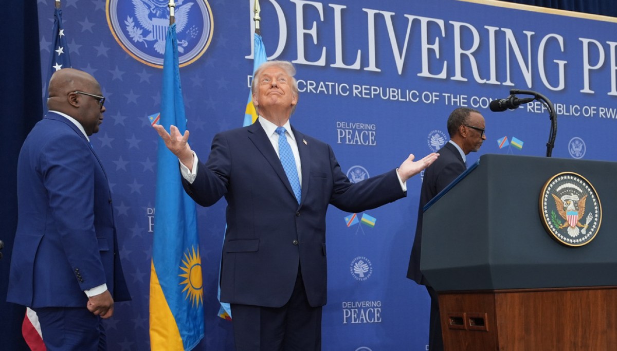 Trump touts Congo-Rwanda peace deal in push to end yearslong conflict  at george magazine