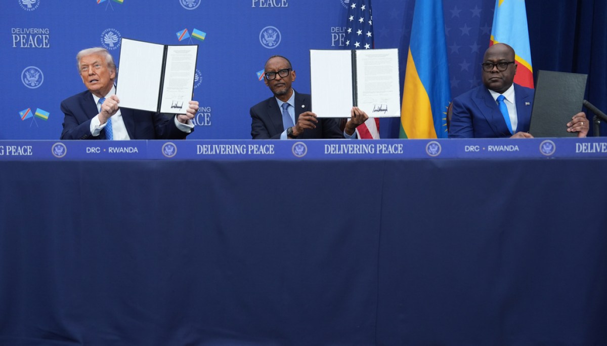 Trump’s work on Rwanda-Congo peace deal showcases his multiple tactics in handling African nations  at george magazine