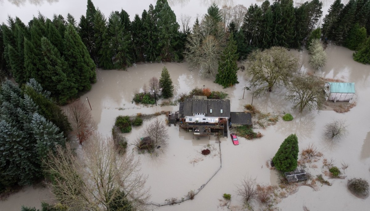Trump signs emergency declaration after thousands evacuated during Washington floods at george magazine