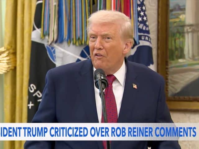 Trump’s Vile Rob Reiner Comments Show How Much He Has Debased His Office