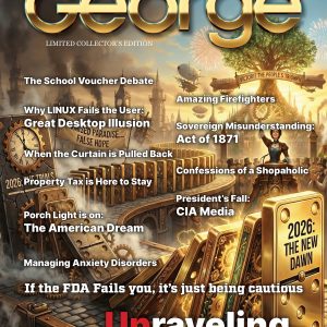 GEORGE Magazine, Issue 39, HARDCOVER Collector’s Edition  at george magazine
