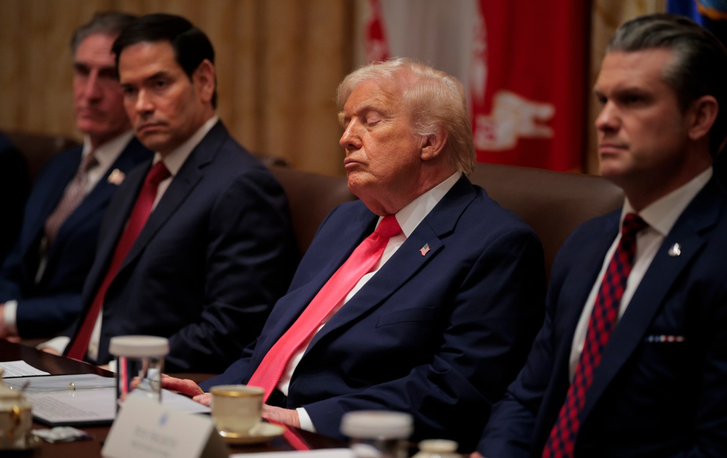 Sleepy Donald Snoozes, America Loses at george magazine