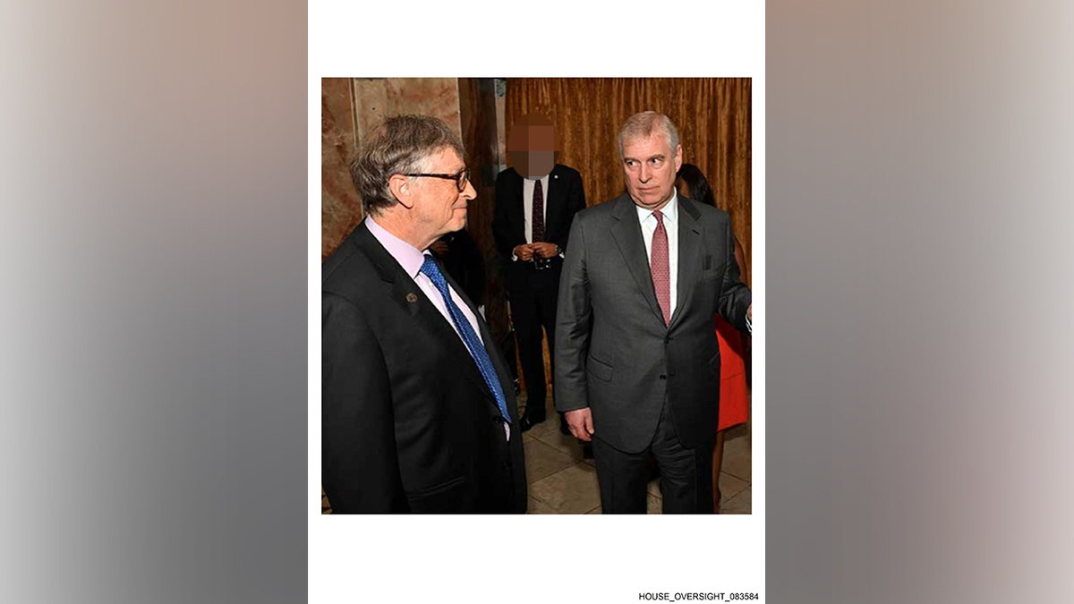 Ex-Prince Andrew appears in photo released by Jeffrey Epstein’s estate, shared by House Democrats at george magazine