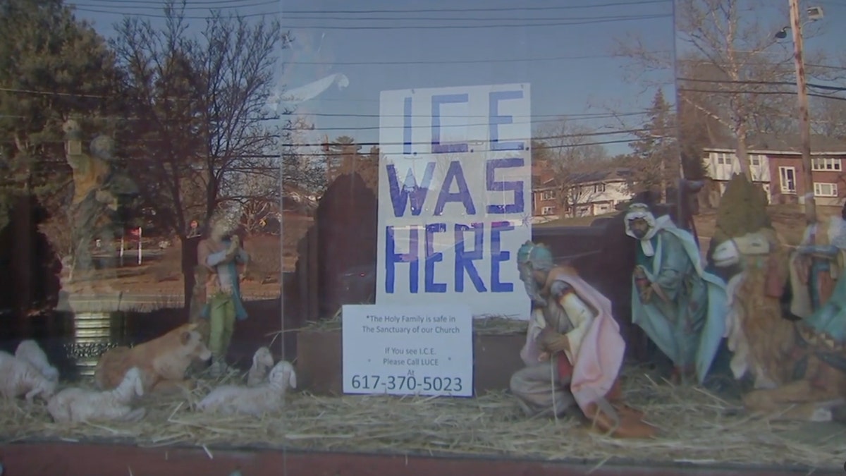 Church sparks controversy with empty Nativity scene and ICE enforcement message: 'Politicizing Christmas'  at george magazine