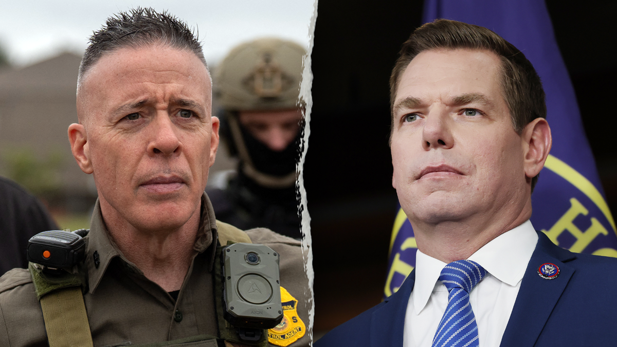 Swalwell slammed by Border Patrol commander over imagery showing ICE raiding Jesus Christ’s manger at george magazine
