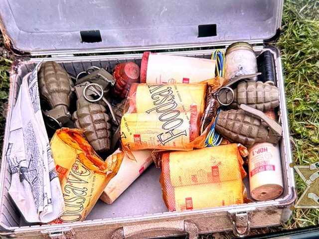 Contractors renovating Washington state home discover case of live military grenades packed with TNT