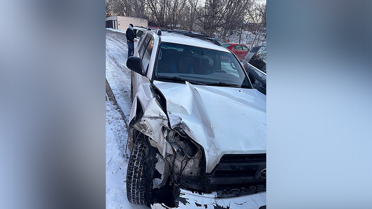 ICE officers injured after illegal immigrant strikes agents, rams vehicles during arrest attempt at george magazine