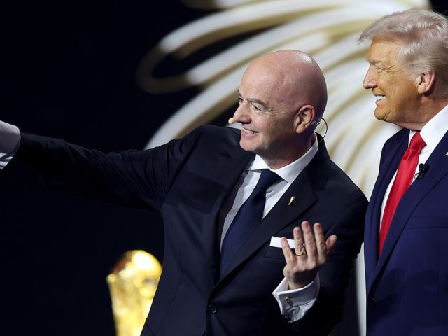 FIFA President Gianni Infantino, Trump and world leaders take center stage at World Cup draw in DC