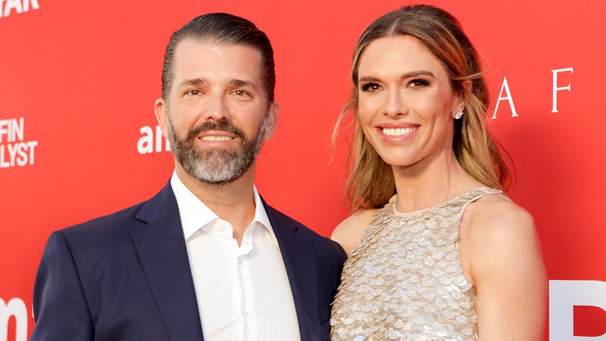 Donald Trump Jr announces engagement to Bettina Anderson at george magazine