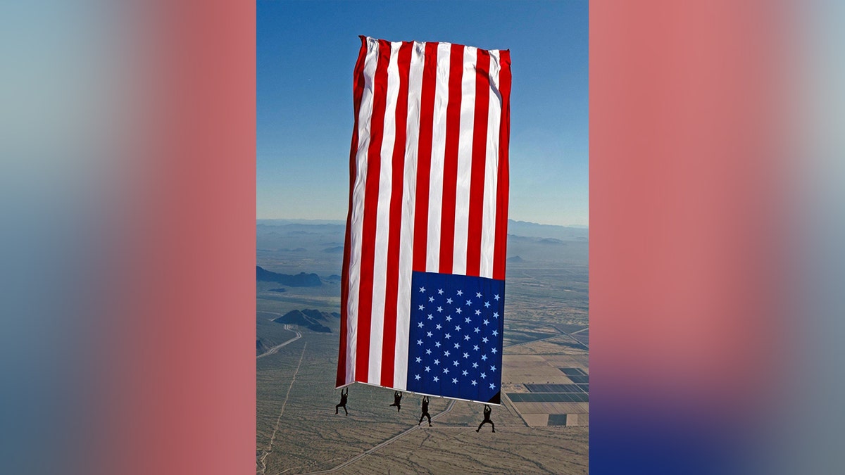 American skydivers reclaim world record from Libya with massive flag jump on Pearl Harbor Day at george magazine
