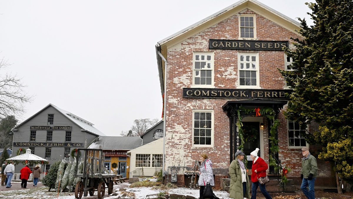 Mega-fans swarm quaint New England towns, chasing Christmas movie charm at george magazine