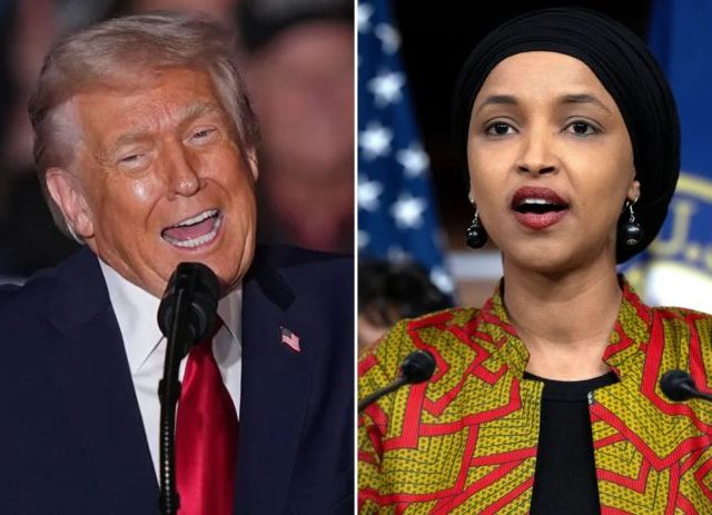Trump mocks Ilhan Omar’s ‘turban’ in latest anti-Somali tirade