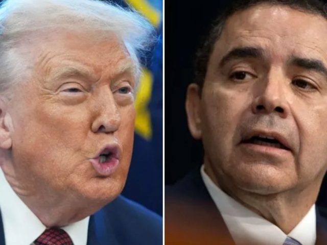 Trump rips Cuellar’s ‘lack of loyalty’ for running as Democrat in reelection bid after pardon