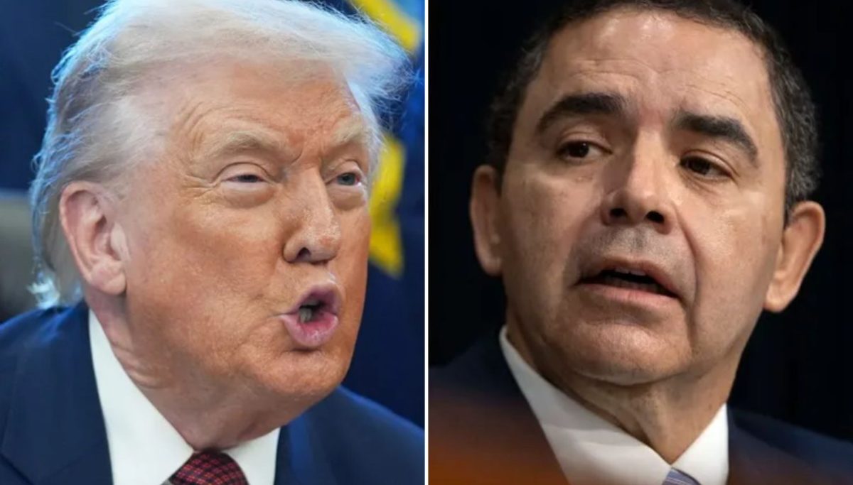 Trump rips Cuellar’s ‘lack of loyalty’ for running as Democrat in reelection bid after pardon  at george magazine