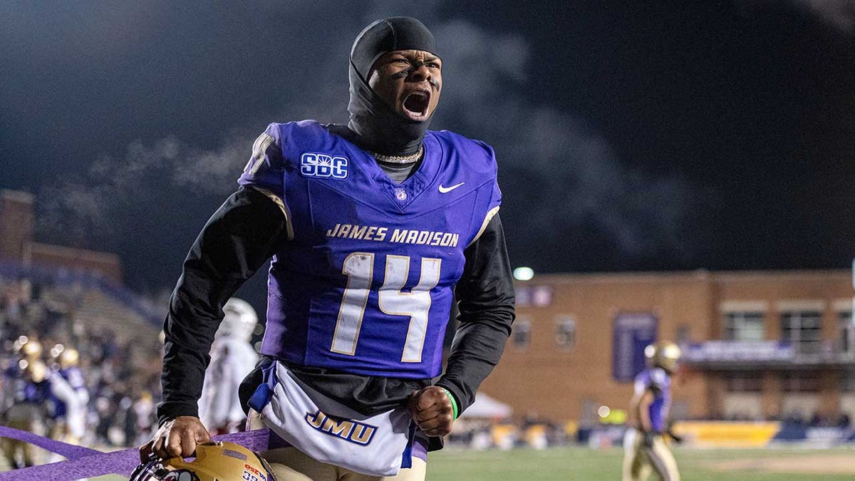 JMU athletic director pleads with fans to stop throwing snowballs after punter is nearly hit: 'Please stop' at george magazine