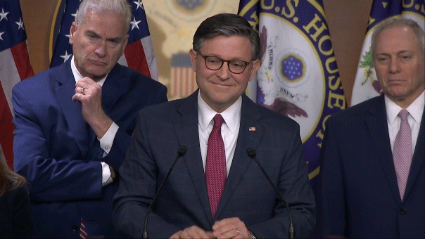 Speaker Johnson laughs off Jasmine Crockett Senate bid: ‘Absolutely delighted’ she is running  at george magazine