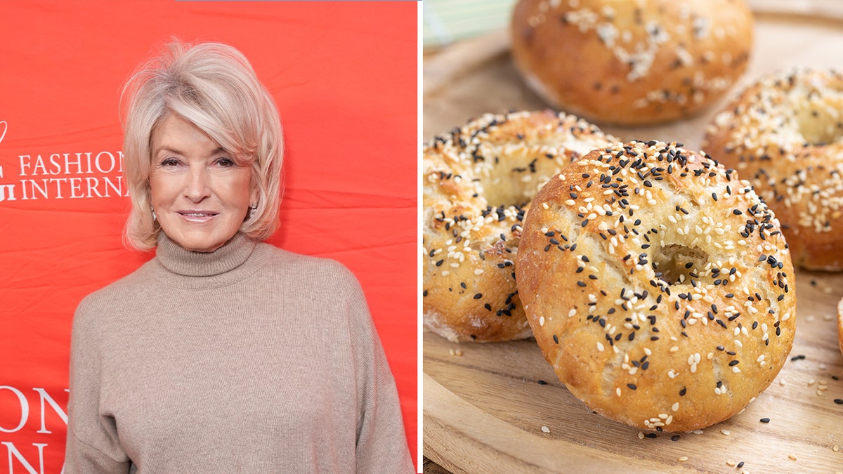 Martha Stewart's bagel habit sparks fierce debate across social media: 'Put her back in jail' at george magazine