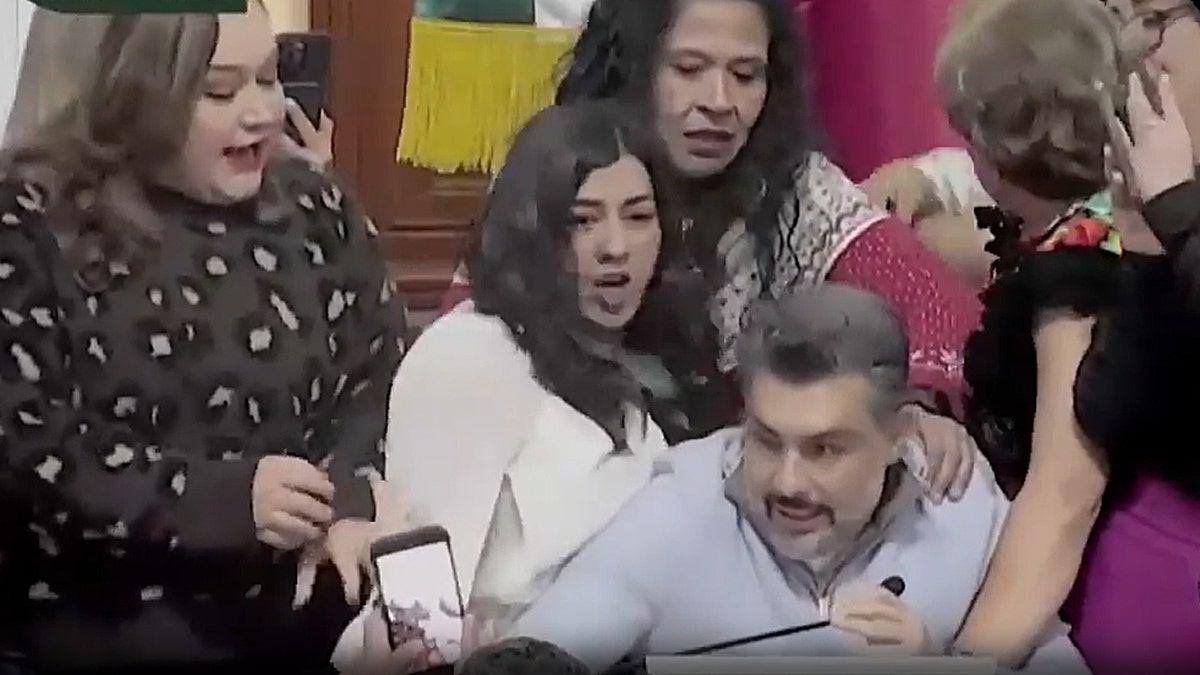 Mexico City lawmakers throw punches and yank hair in heated congress brawl over transparency institute at george magazine