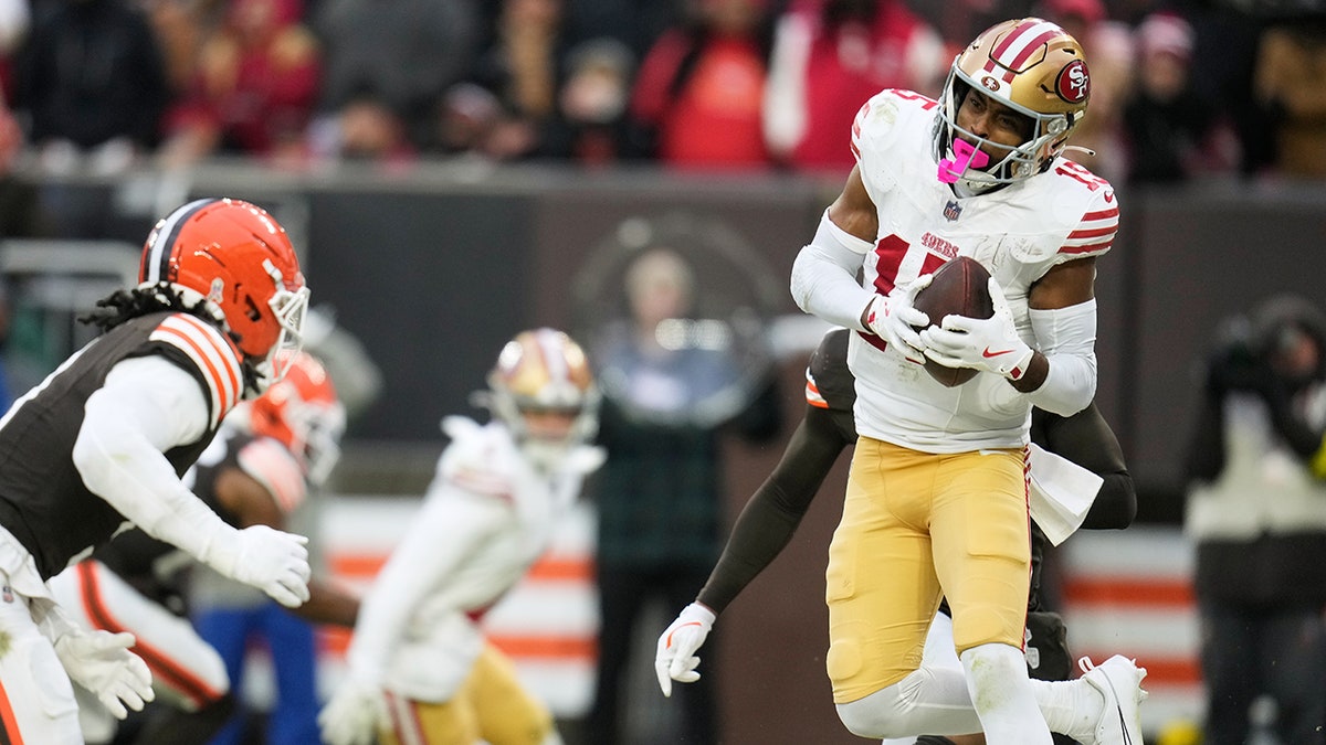 Browns players rip 49ers wide receiver over 'demeaning and disparaging' comments during game  at george magazine
