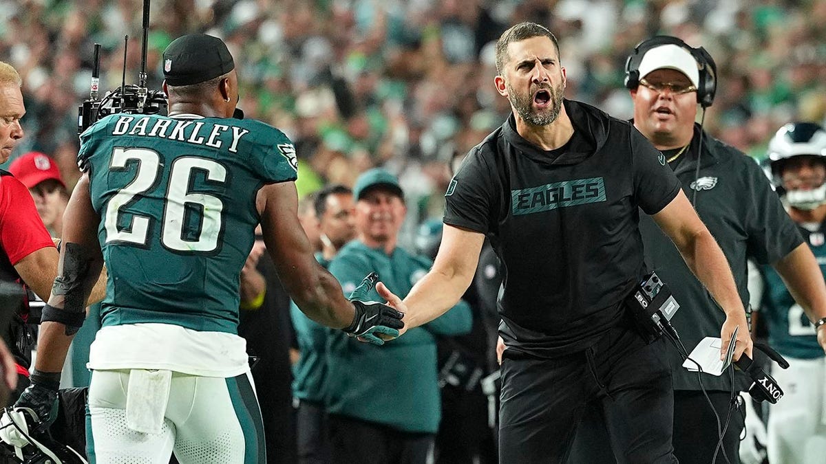 Saquon Barkley reveals he 'couldn't stand' Nick Sirianni before joining Eagles at george magazine