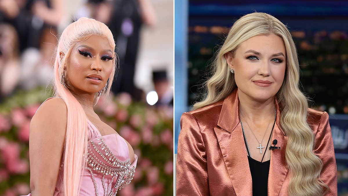 Rapper Nicki Minaj teams up with new Turning Point USA leader Erika Kirk for Q&A session at george magazine