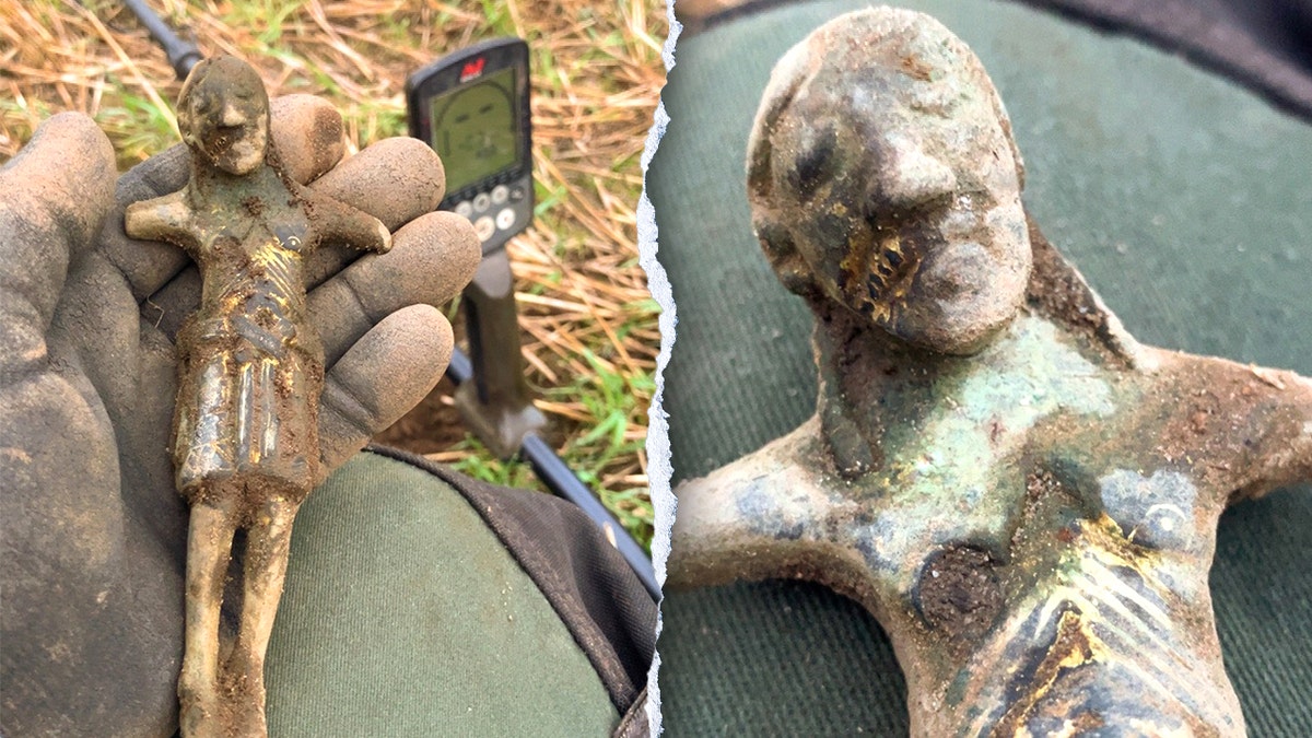 'He revealed himself to me': Treasure hunter unearths 900-year-old figure of Jesus in windswept field at george magazine