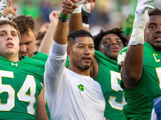 Urban Meyer’s advice for Marcus Freeman as Notre Dame coach’s name appears in NFL rumors