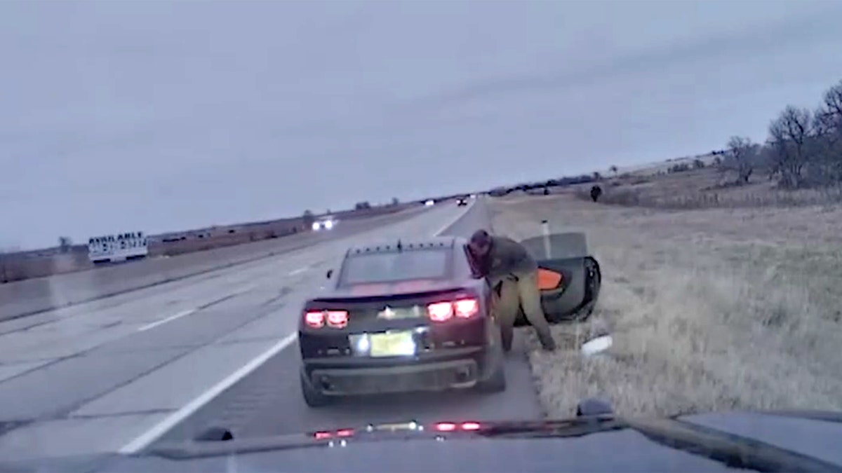 Oklahoma trooper helps deliver newborn on highway shoulder: 'The baby is coming!' at george magazine
