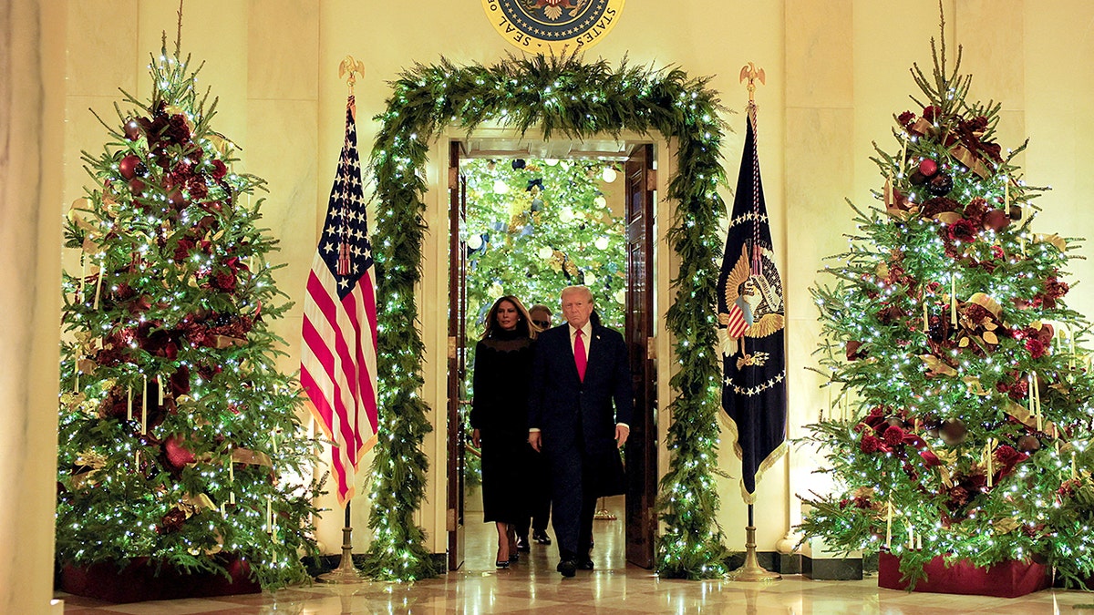 Melania Trump’s White House Christmas is a shining beacon of America at george magazine